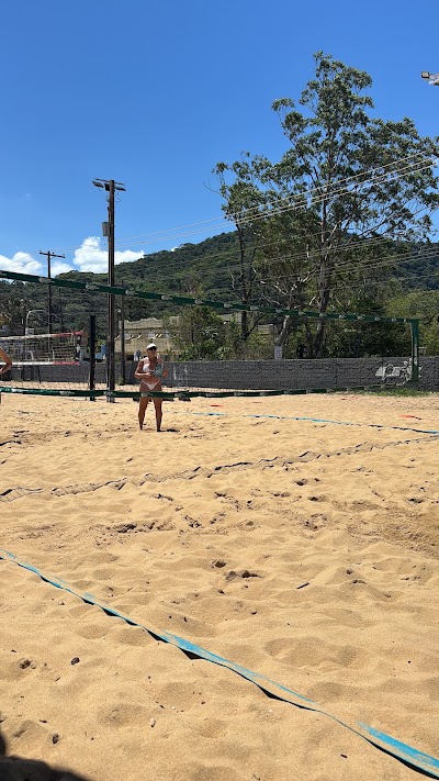 Quadra de Esportes na Areia